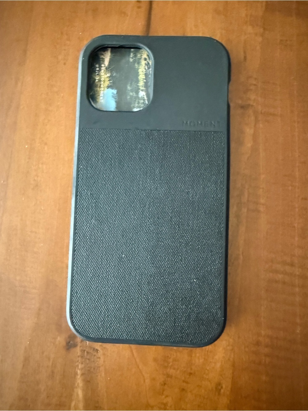 Moment: Black Fabric iPhone Case - iPhone 16 pro